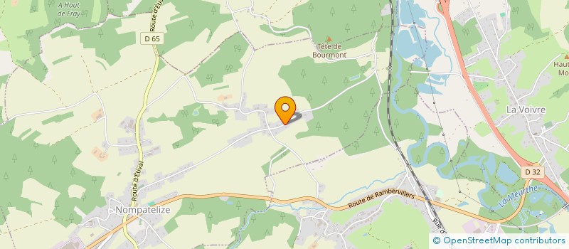 localisation de l'entreprise MONSIEUR FLORIAN CHENAL  NOMPATELIZE