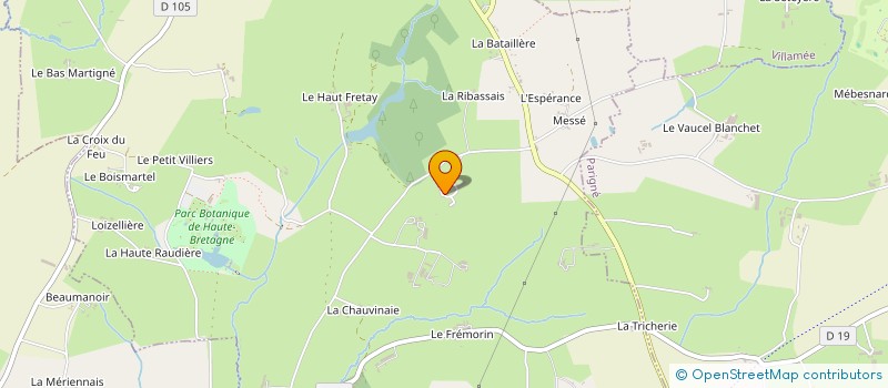 localisation de l'entreprise MONSIEUR FLORIAN CHEREL à LE CHATELLIER