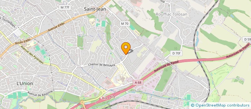 localisation de l'entreprise MONSIEUR FLORIAN CHERIFI à SAINT-JEAN