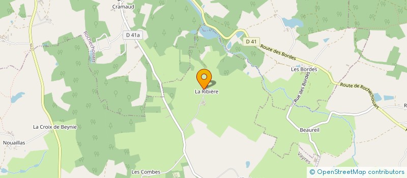 localisation de l'entreprise MONSIEUR FLORIAN CHEVAL  VAYRES