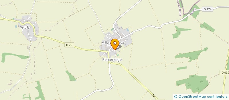 localisation de l'entreprise MONSIEUR FLORIAN CHEVALLIER  PERCENEIGE