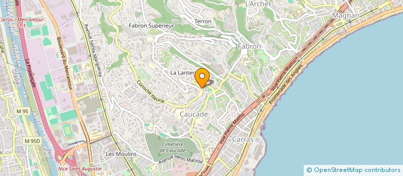 localisation de l'entreprise MONSIEUR FLORIAN CHEVEAU à NICE