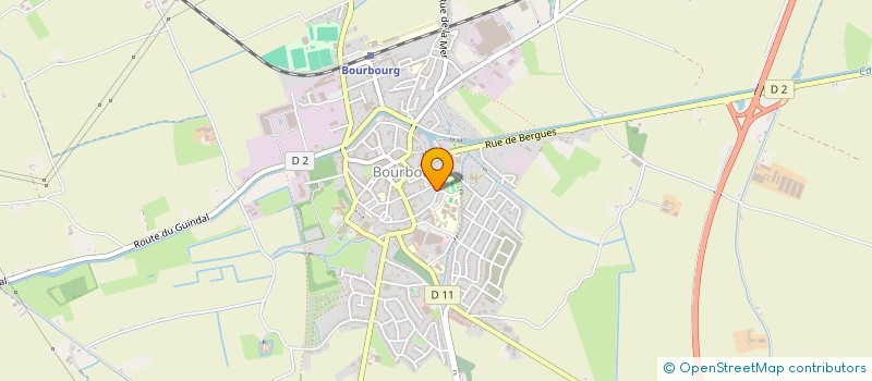 localisation de l'entreprise MONSIEUR FLORIAN CHICOT  BOURBOURG