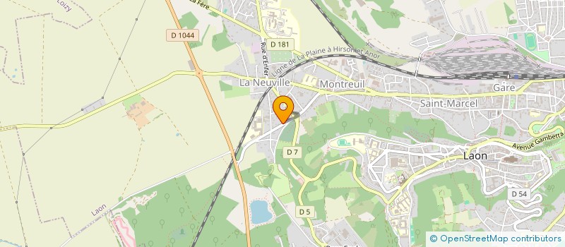 localisation de l'entreprise MONSIEUR FLORIAN CHIVOT  LAON