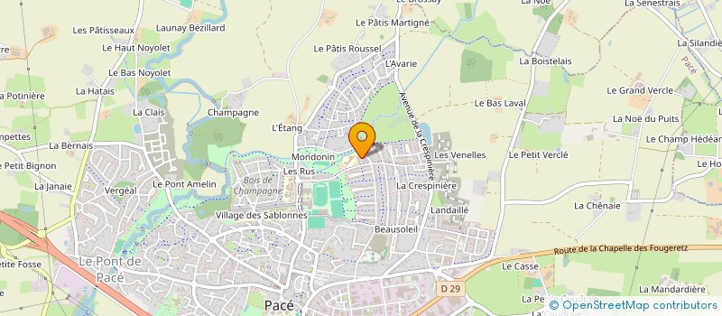 localisation de l'entreprise MONSIEUR FLORIAN CHUCZ  PACE