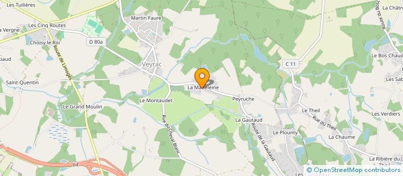 localisation de l'entreprise MONSIEUR FLORIAN CLEDAT à VEYRAC