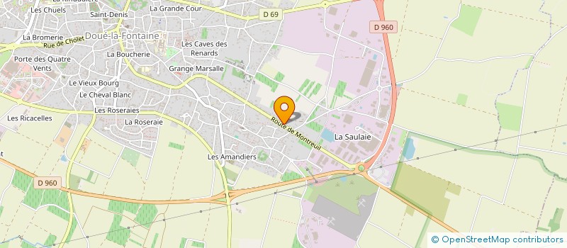 localisation de l'entreprise MONSIEUR FLORIAN CLEMOT  DOUE-EN-ANJOU