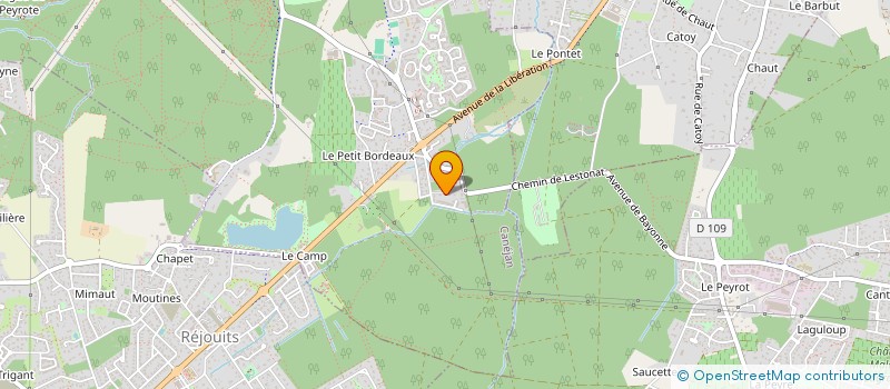 localisation de l'entreprise MONSIEUR FLORIAN COEURQUETIN  CANEJAN