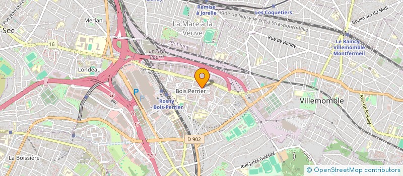 localisation de l'entreprise MONSIEUR FLORIAN COIPEL à ROSNY-SOUS-BOIS