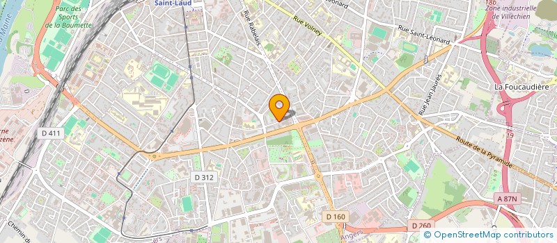 localisation de l'entreprise MONSIEUR FLORIAN COLAS à ANGERS