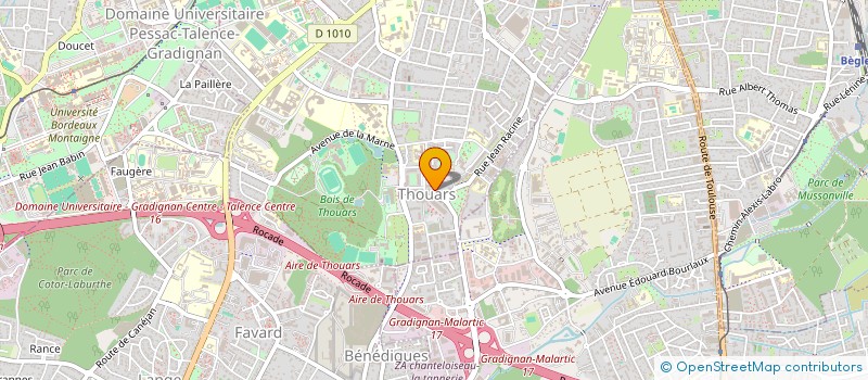 localisation de l'entreprise MONSIEUR FLORIAN COLIN  TALENCE