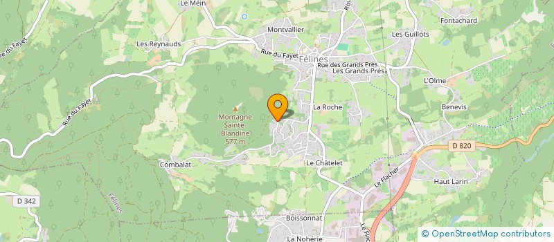 localisation de l'entreprise MONSIEUR FLORIAN COLINOT à ANNONAY