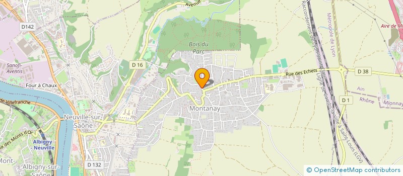 localisation de l'entreprise MONSIEUR FLORIAN COLLAS  MONTANAY