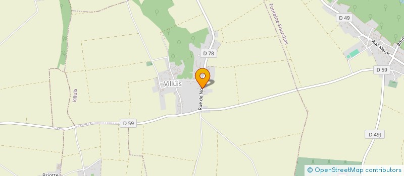 localisation de l'entreprise MONSIEUR FLORIAN COLLET  VILLUIS