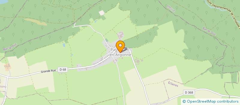 localisation de l'entreprise MONSIEUR FLORIAN COLLIN  PASSAVANT-EN-ARGONNE