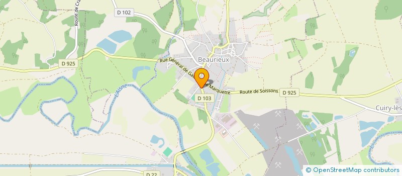 localisation de l'entreprise MONSIEUR FLORIAN COLLING à BEAURIEUX