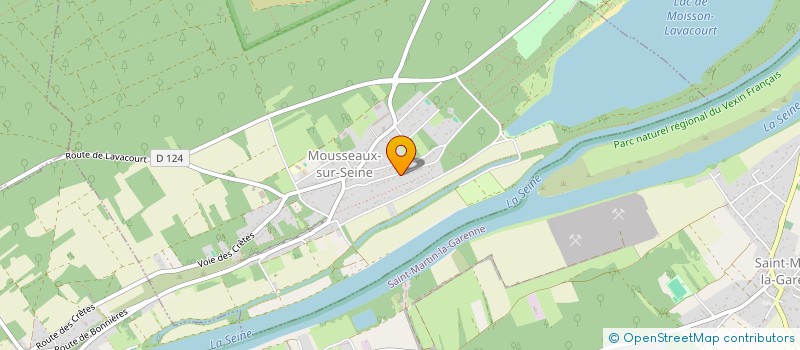 localisation de l'entreprise MONSIEUR FLORIAN COLLOT  MOUSSEAUX-SUR-SEINE