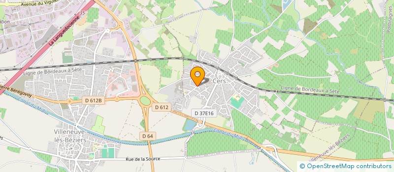 localisation de l'entreprise MONSIEUR FLORIAN COLOMBEY  CERS