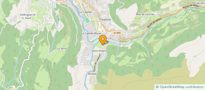 localisation de l'entreprise MONSIEUR FLORIAN COMAYRAS  SAINT-AFFRIQUE