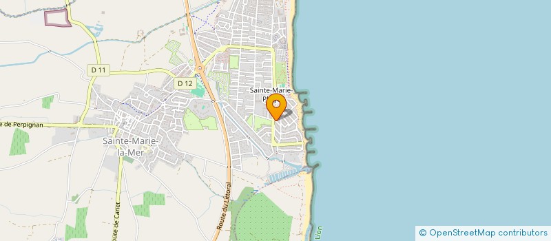 localisation de l'entreprise MONSIEUR FLORIAN COMES  CANET-EN-ROUSSILLON