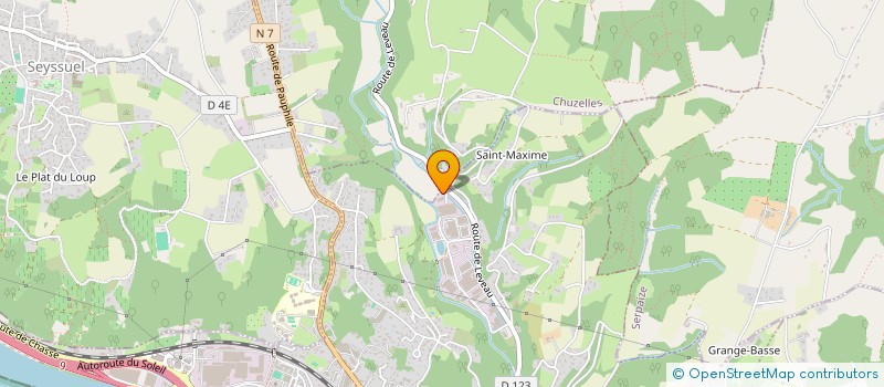 localisation de l'entreprise MONSIEUR FLORIAN CONSTANT  VIENNE