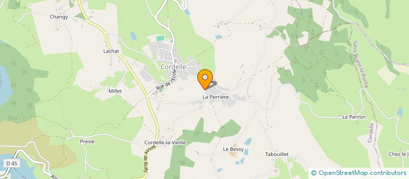 localisation de l'entreprise MONSIEUR FLORIAN CONTU  CORDELLE