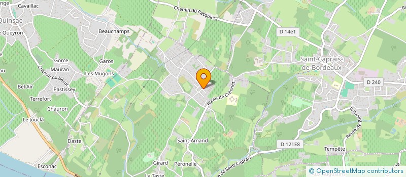 localisation de l'entreprise MONSIEUR FLORIAN COQUELLE à CAMBES