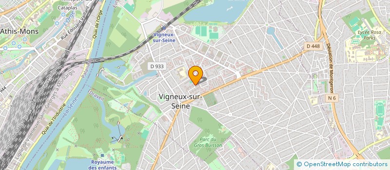 localisation de l'entreprise MONSIEUR FLORIAN CORMERAIS  VIGNEUX-SUR-SEINE