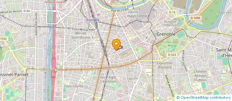 localisation de l'entreprise MONSIEUR FLORIAN COROLLEUR à GRENOBLE