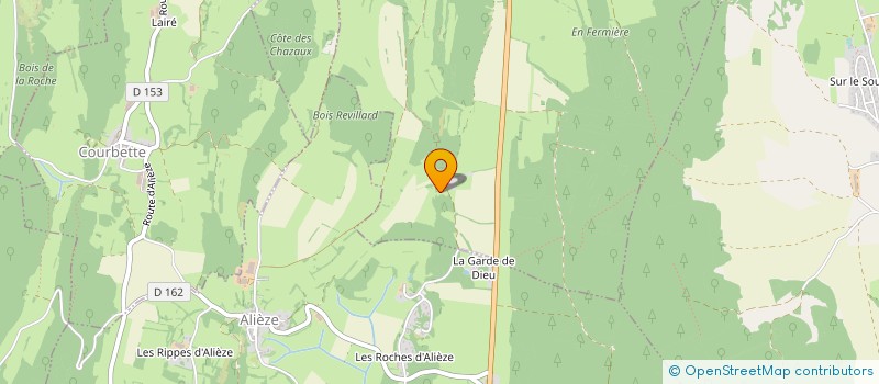 localisation de l'entreprise MONSIEUR FLORIAN COULON  MACORNAY