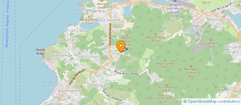 localisation de l'entreprise MONSIEUR FLORIAN COURBIN  SAINT-MARTIN