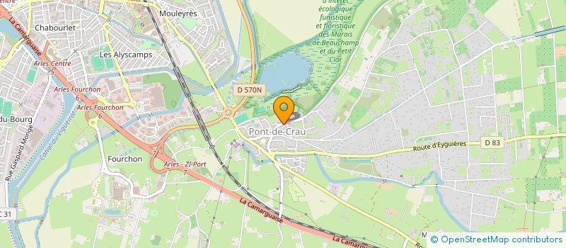 localisation de l'entreprise MONSIEUR FLORIAN COUREAU  ARLES