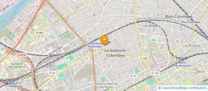 localisation de l'entreprise MONSIEUR FLORIAN COURT à LA GARENNE-COLOMBES