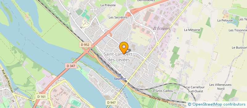 localisation de l'entreprise MONSIEUR FLORIAN COURTIN  SAUMUR