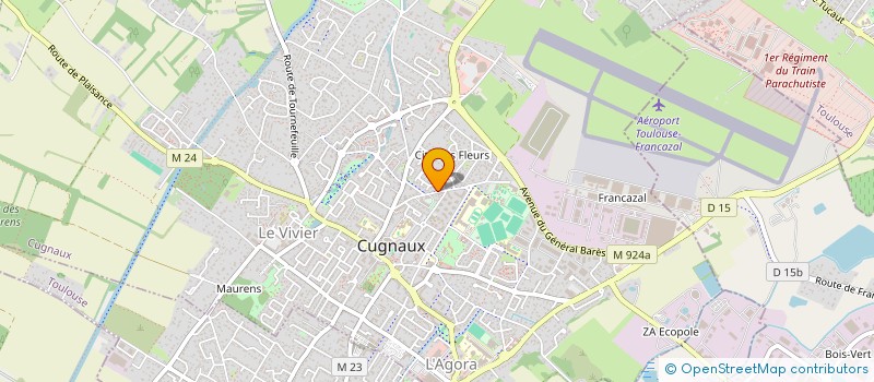 localisation de l'entreprise MONSIEUR FLORIAN COUTELLEC à VILLENEUVE-TOLOSANE