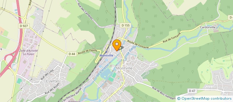 localisation de l'entreprise MONSIEUR FLORIAN CROCHET  MONTVILLE