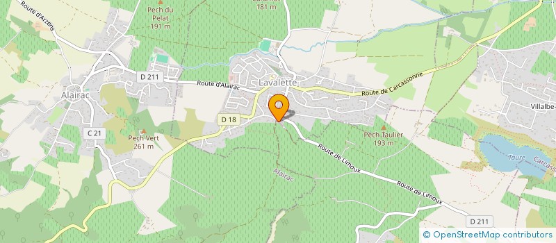 localisation de l'entreprise MONSIEUR FLORIAN CUELLO  LAVALETTE