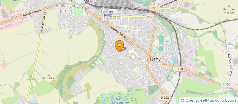 localisation de l'entreprise MONSIEUR FLORIAN DAIZE  JARNY