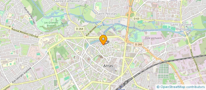 localisation de l'entreprise MONSIEUR FLORIAN DANHIER à ARRAS