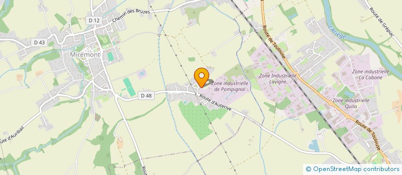 localisation de l'entreprise MONSIEUR FLORIAN DARDET  MIREMONT