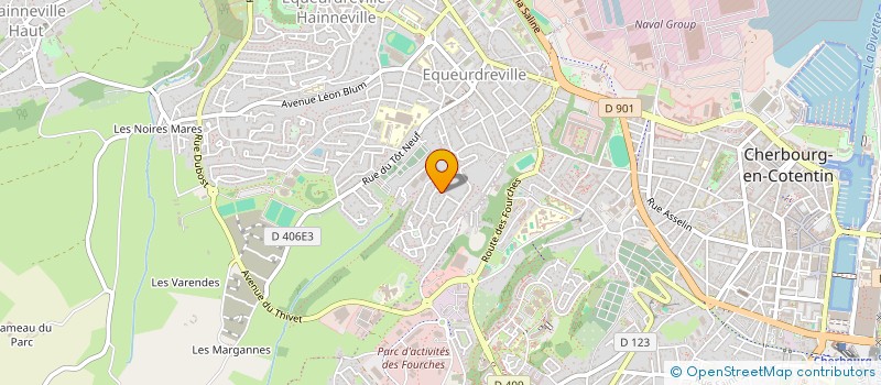 localisation de l'entreprise MONSIEUR FLORIAN DARRAS à CHERBOURG-EN-COTENTIN