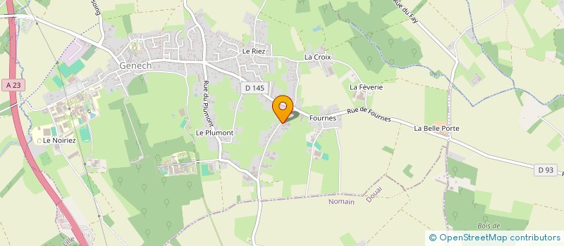 localisation de l'entreprise MONSIEUR FLORIAN DASSONNEVILLE  GENECH