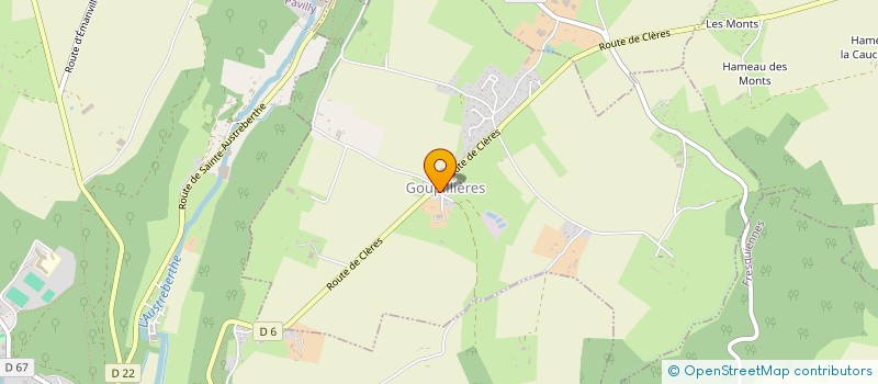 localisation de l'entreprise MONSIEUR FLORIAN DAUNIS  GOUPILLIERES