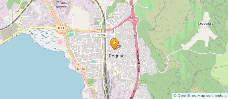 localisation de l'entreprise MONSIEUR FLORIAN DAVANIER  ROGNAC