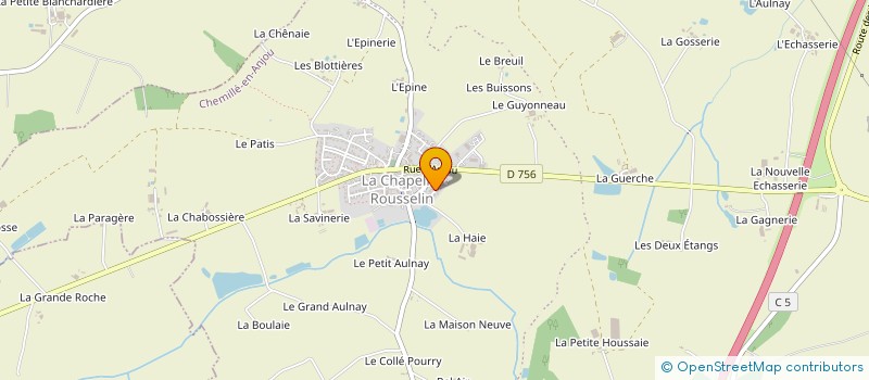 localisation de l'entreprise MONSIEUR FLORIAN DAVID  CHEMILLE-EN-ANJOU