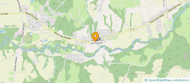 localisation de l'entreprise MONSIEUR FLORIAN DE BORAS  VERNIOZ