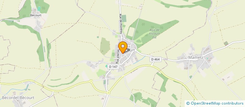 localisation de l'entreprise MONSIEUR FLORIAN DEBACKER  FRICOURT