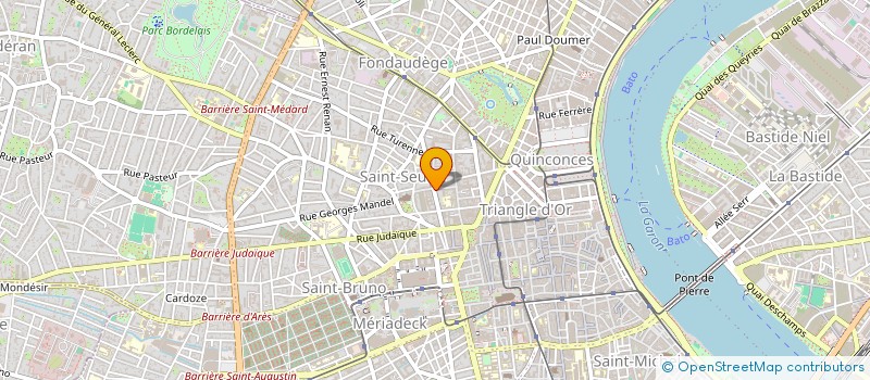 localisation de l'entreprise MONSIEUR FLORIAN DECHAINE  BORDEAUX