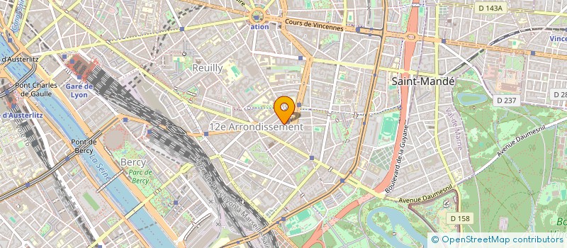 localisation de l'entreprise MONSIEUR FLORIAN DECHARTE  PARIS