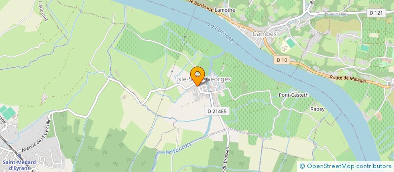 localisation de l'entreprise MONSIEUR FLORIAN DECORTE  ISLE-SAINT-GEORGES